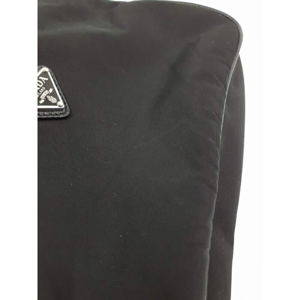 Prada Leather 2005 Saffiano Bag Black ReEdition Chain Shoulder - Picture 6 of 9